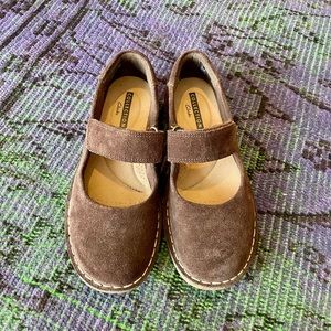 Clarks Suede Mary Jane’s